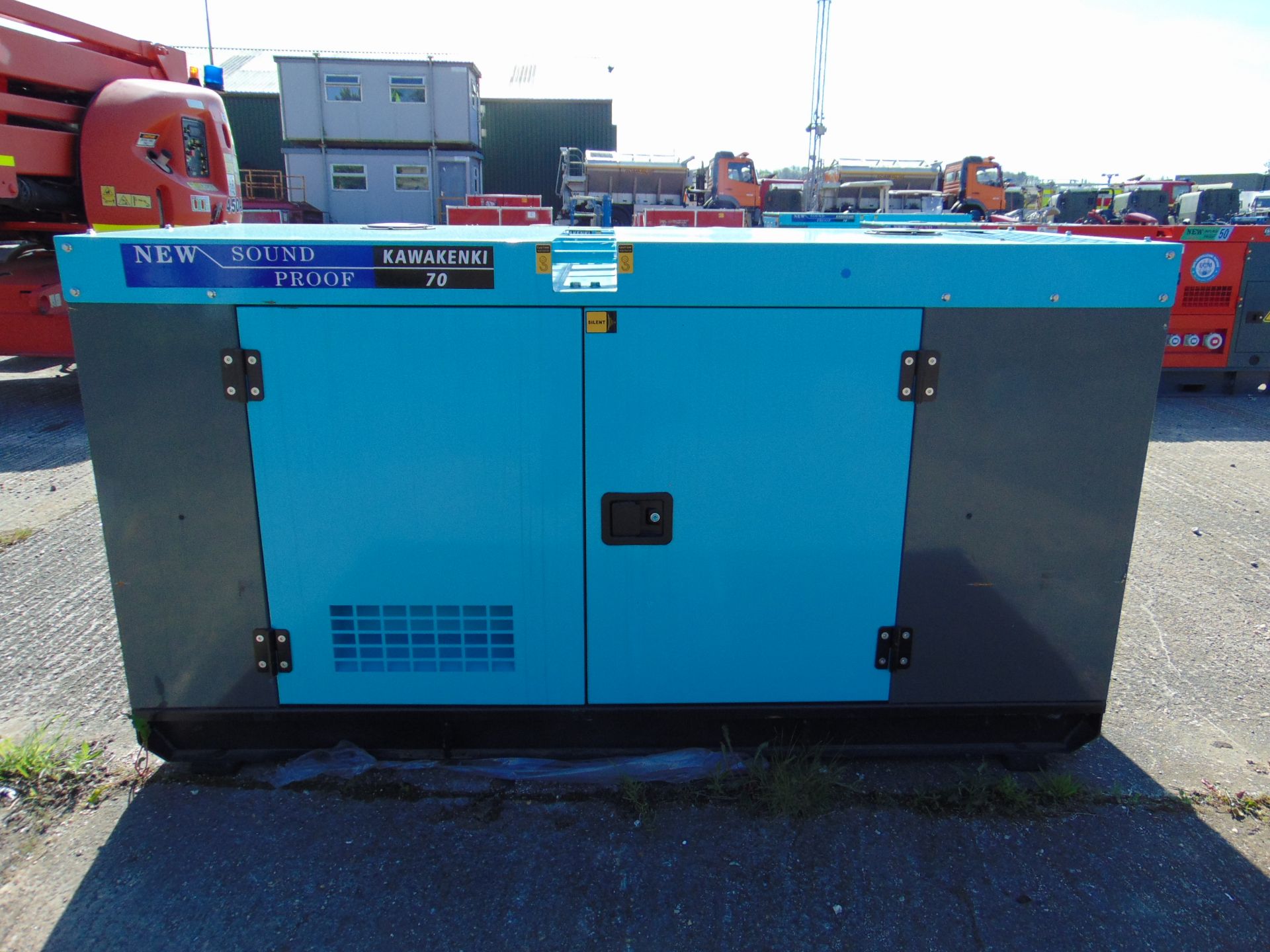 2023 New Unused 70 KVA Silent Diesel Generator - 3 Phase 230 / 400V - Image 5 of 18