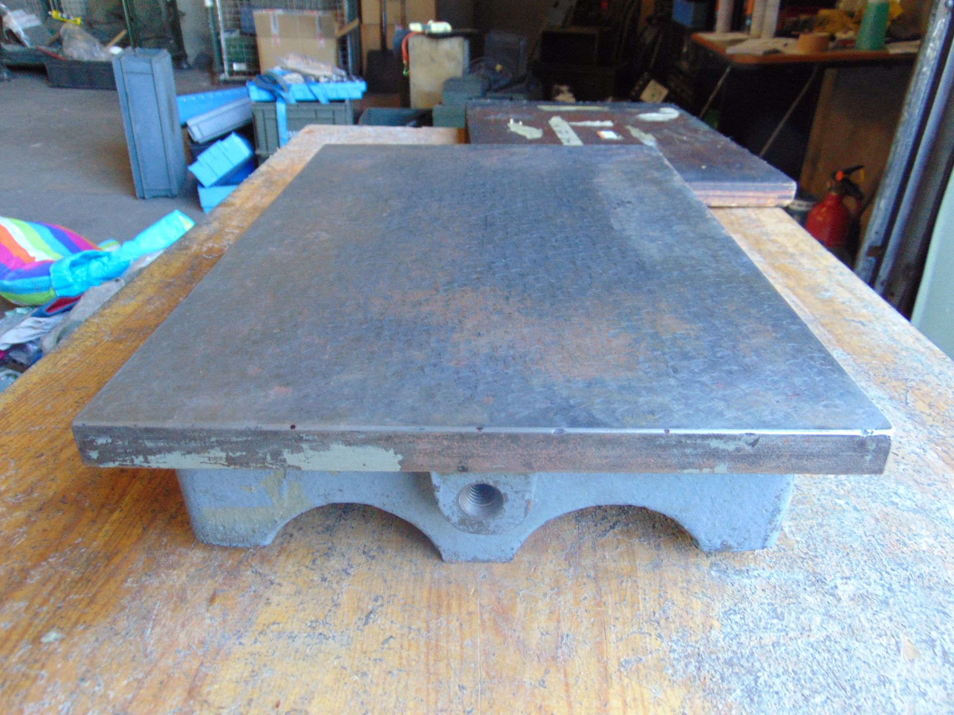 Crown Windley Bros Cast Iron Engineering Surface Plate 18" x 12" - Image 5 of 11