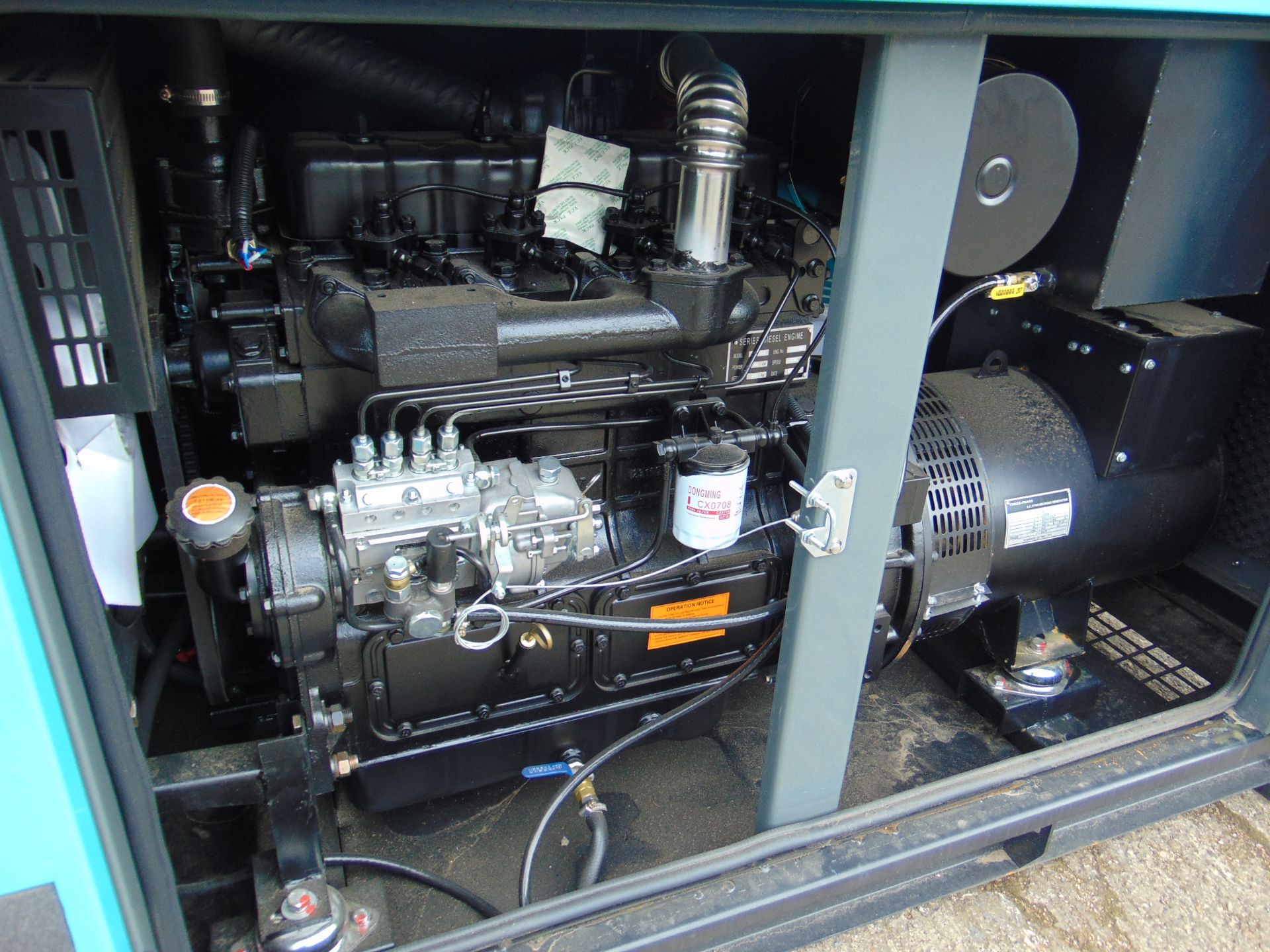 2023 New Unused 70 KVA Silent Diesel Generator - 3 Phase 230 / 400V. - Bild 9 aus 15