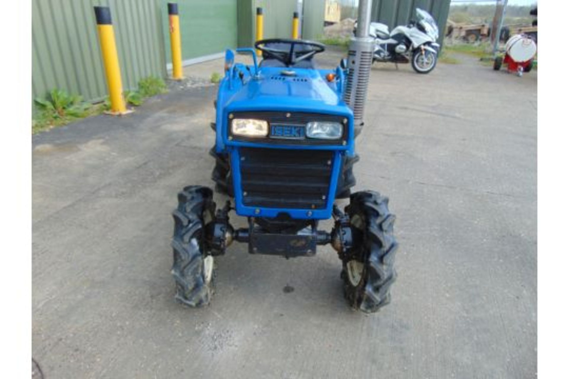 Iseki 1410 4x4 Diesel Compact Tractor c/w Rotavator - Bild 2 aus 17