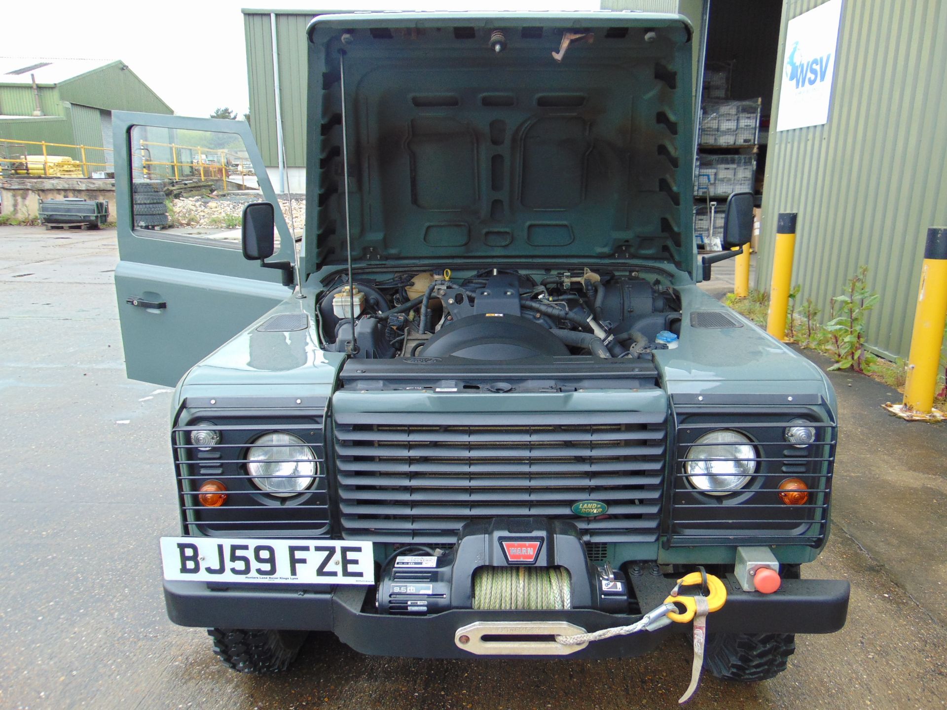 2009 Land Rover Defender110 Hard Top Diesel Light 4 x 4 Utility 59,000 mls, winch From UK Govt Dept - Image 60 of 67