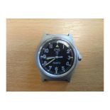 V Rare Unissued CWC (Cabot Watch Co Switzerland) 0552 Royal Marines / Navy Issue Service Watch 1990