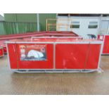 You are bidding on a Heavy-Duty Storage Shelter - W30' x L65' x H15'.