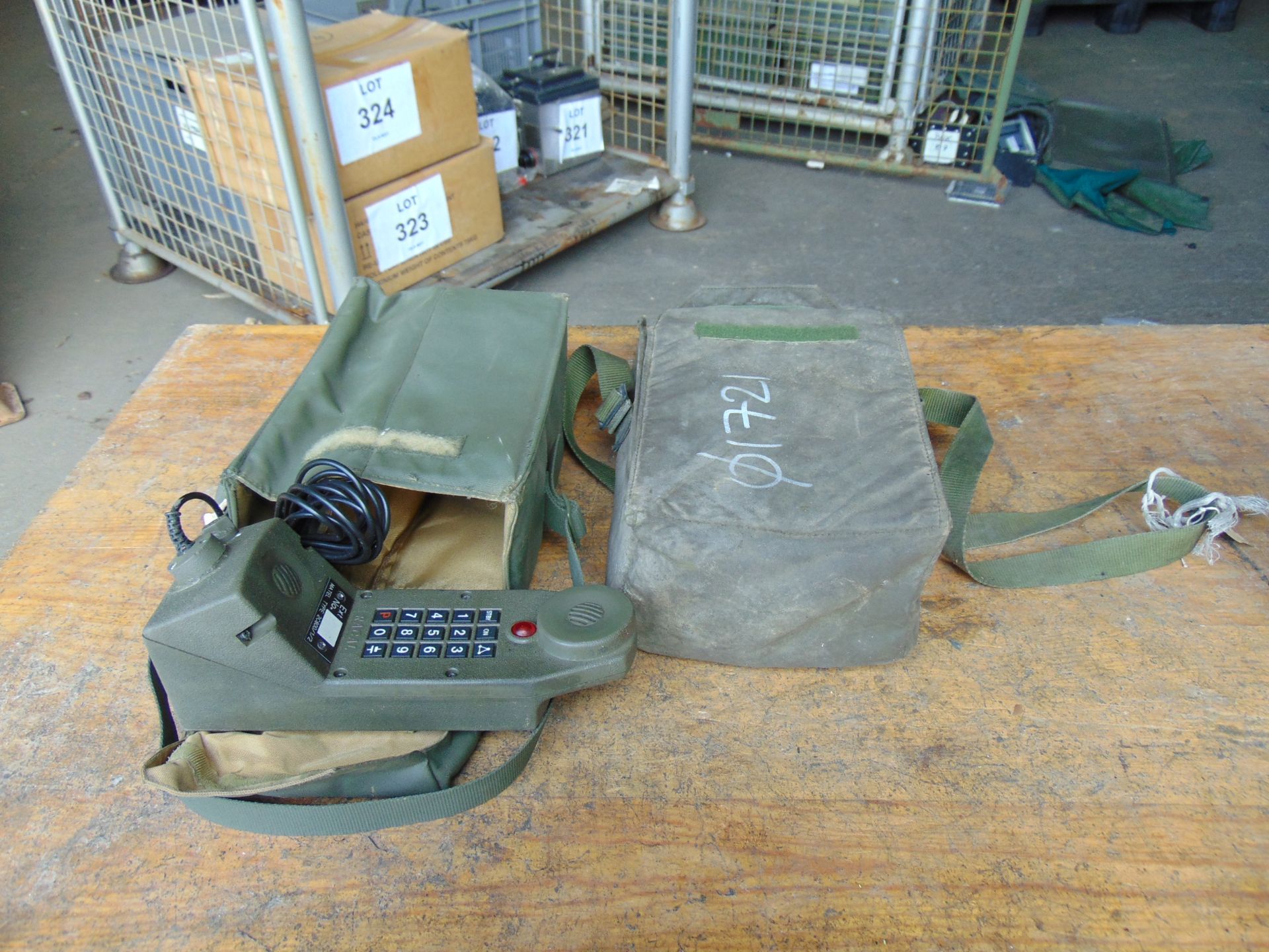 2 x Racal Matel British Army Field Telephones - Bild 3 aus 3