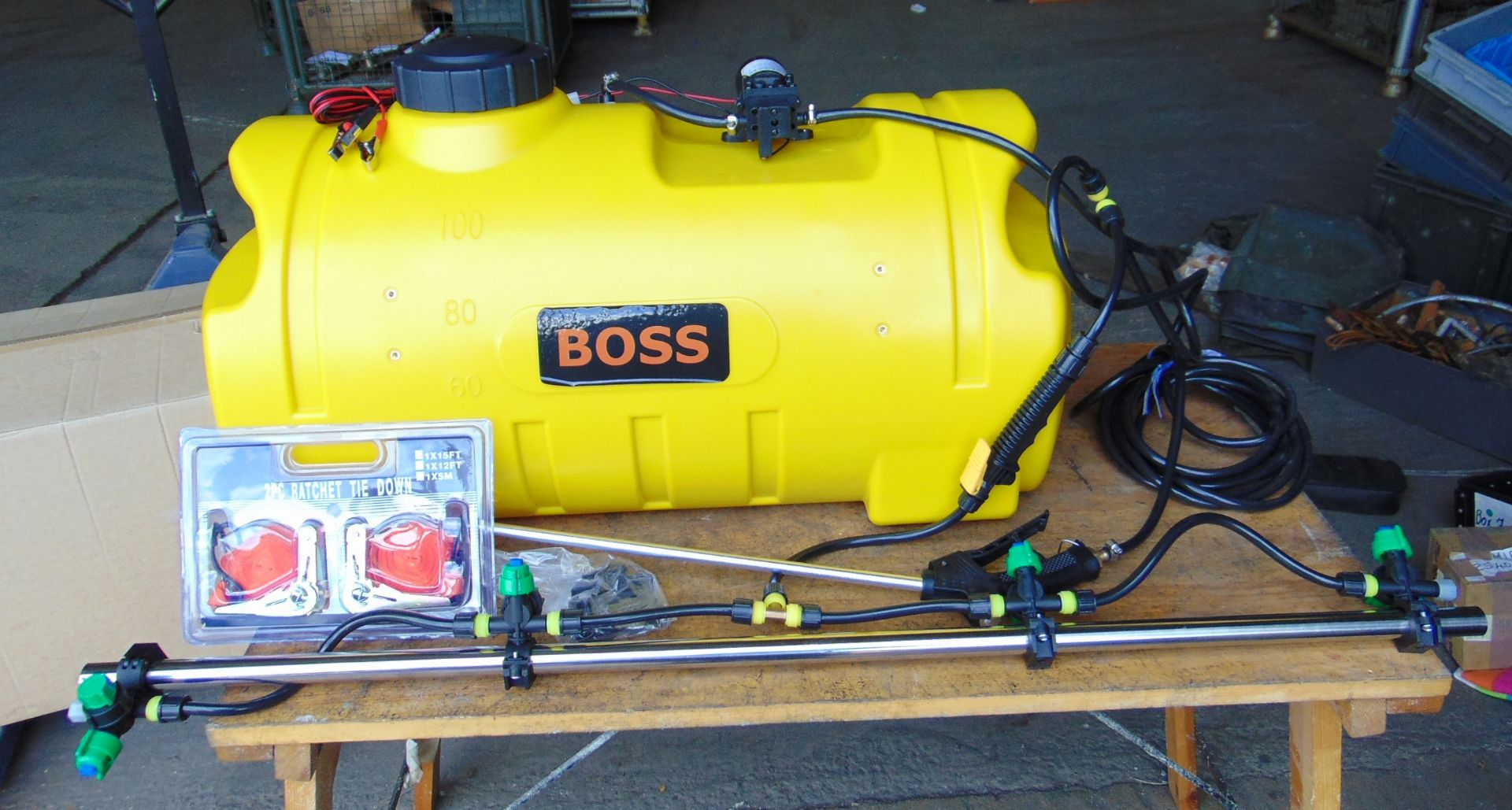 New & Unused Boss FLSP-27-061 100 Ltr ATV Mountable Sprayer - Image 2 of 20