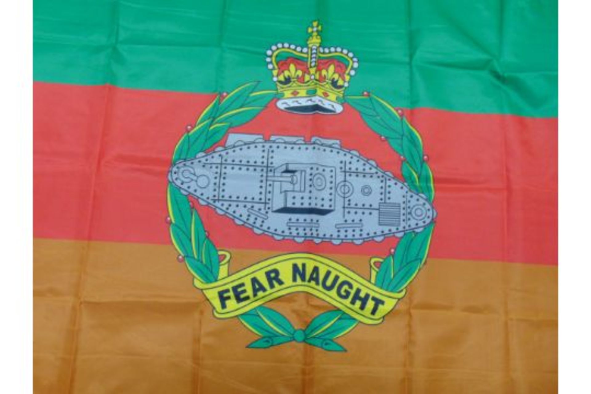 Royal Tank Regiment Flag - 5ft x 3ft with Metal Eyelets. - Image 2 of 4