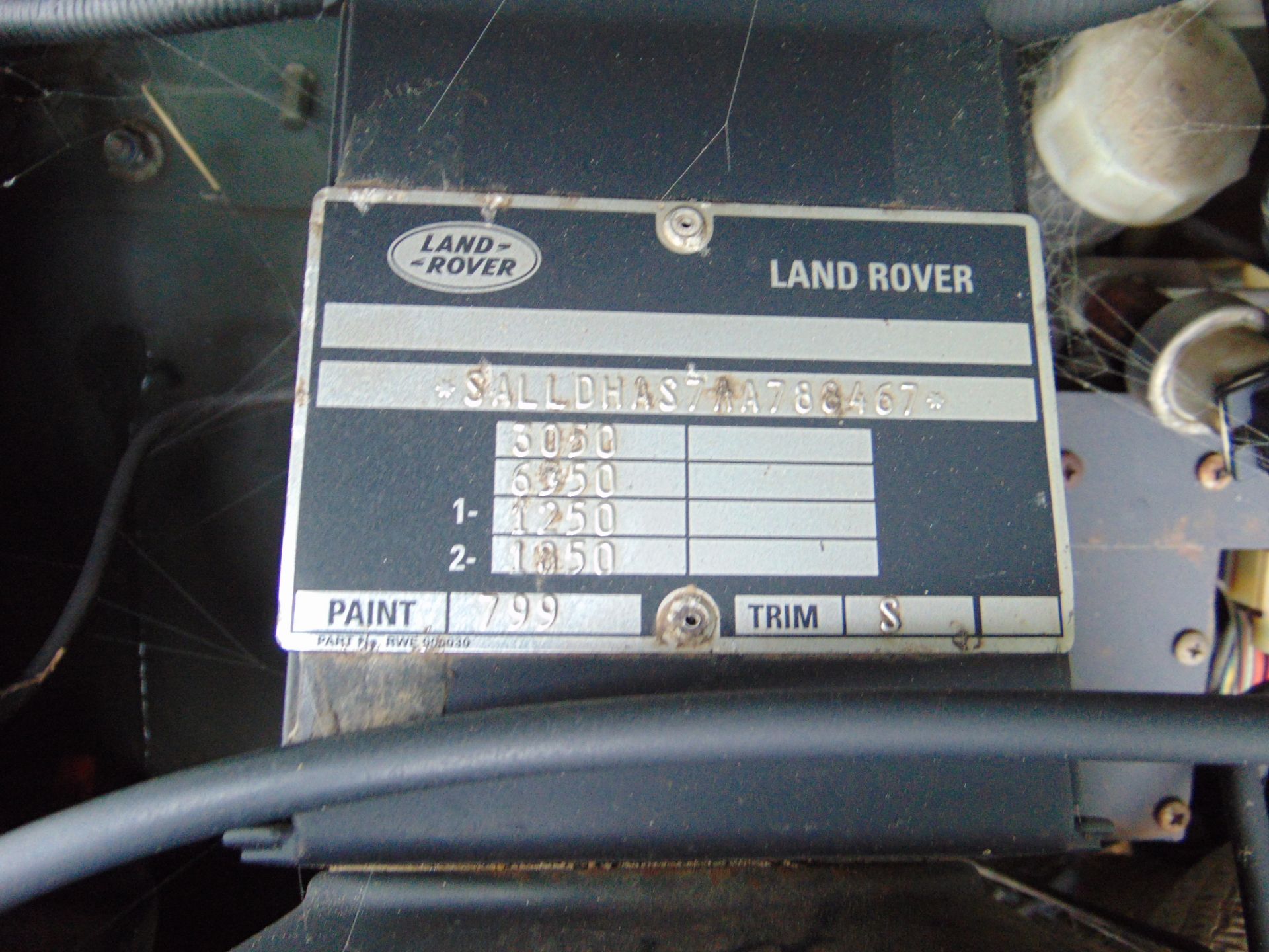 2009 Land Rover Defender110 Hard Top Diesel Light 4 x 4 Utility 59,000 mls, winch From UK Govt Dept - Image 56 of 67