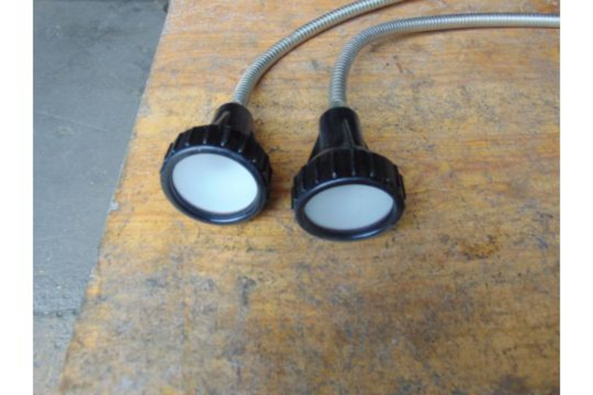 2 x Flexible Map Lamp Land Rover Etc - Image 2 of 4
