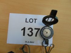 Francis Barker British Army M88 Prismatic Compass in Mils