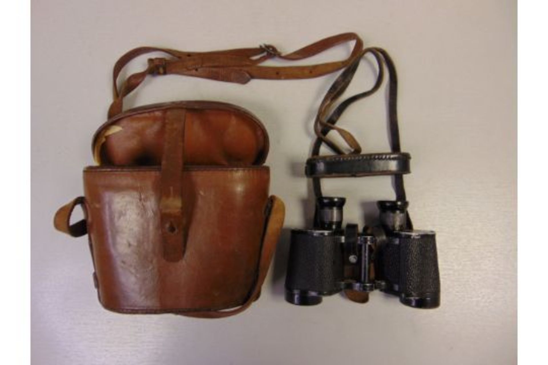 NIFE 6 x 30 Binoculars in Original Leather Case dated 1948