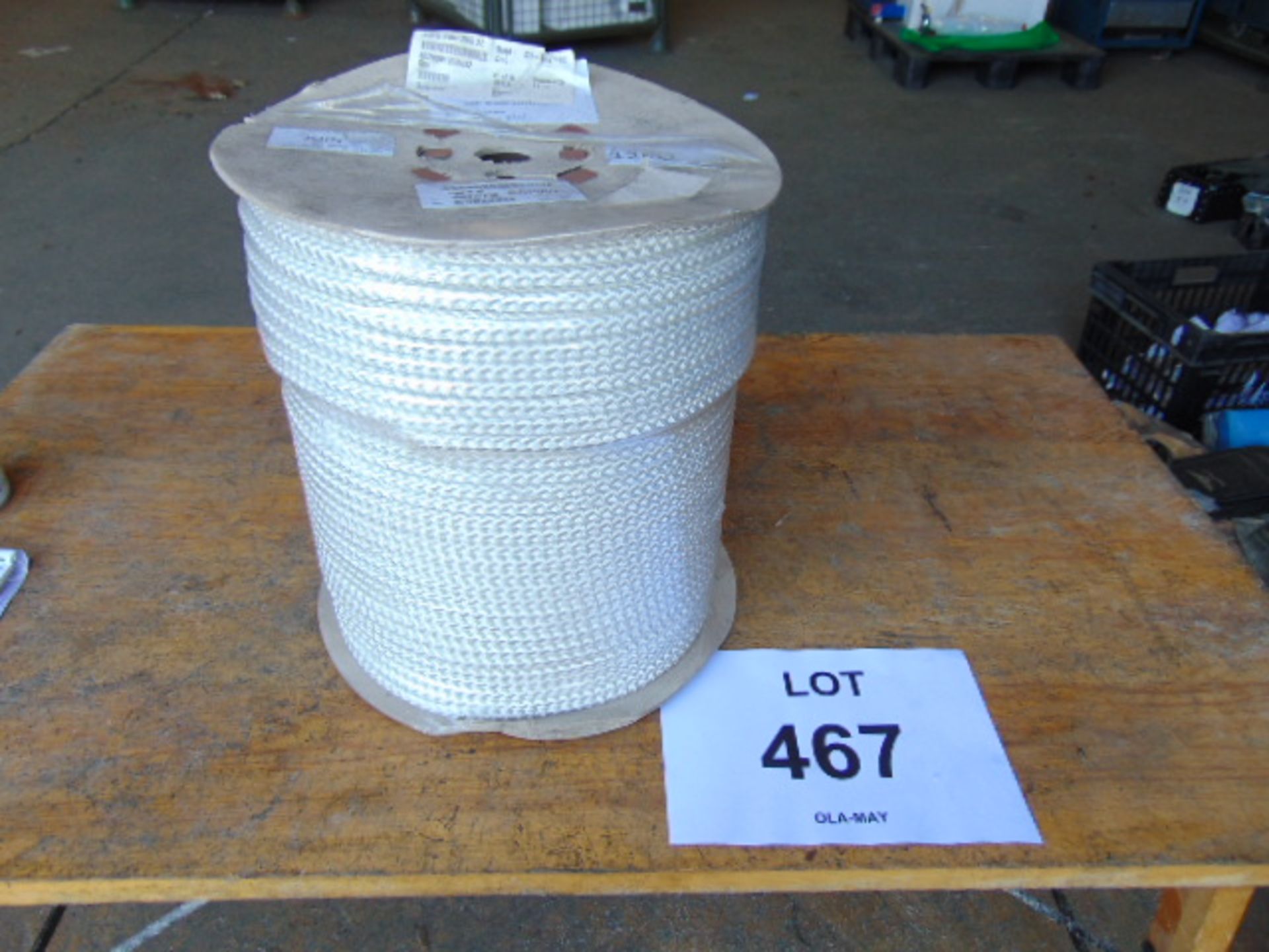 New Unissued 1 x 12kg (220m) Marine Quality Rope on Drum