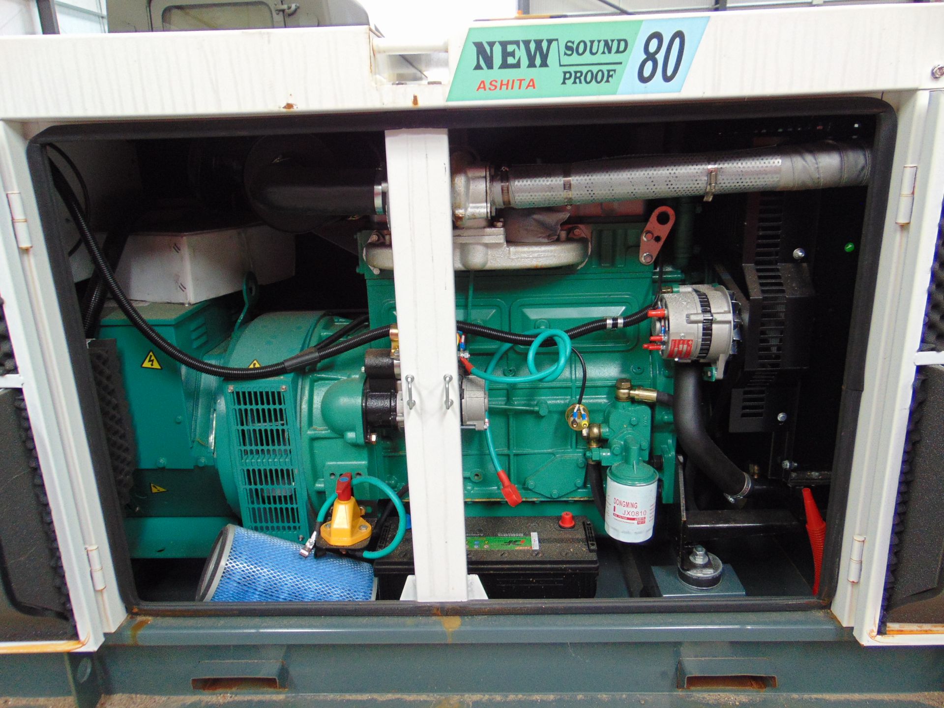 2023 New Unused 80 KVA Silent Diesel Generator - 3 Phase 400V - Image 10 of 16