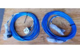 You are bidding on 2 x Extension Power Cables