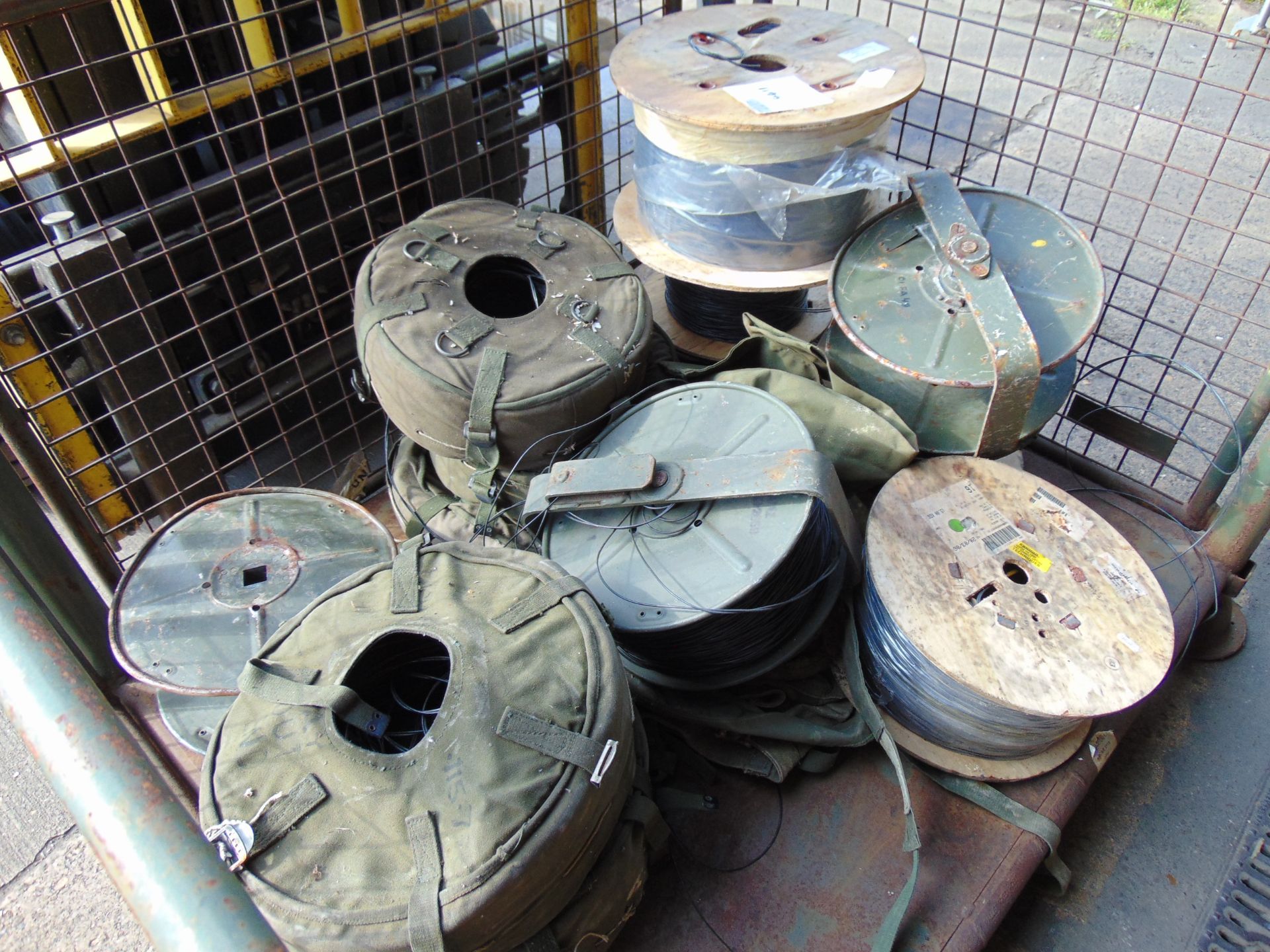 1 x Stillage of D10 British Army Telephone Cable - Image 4 of 5