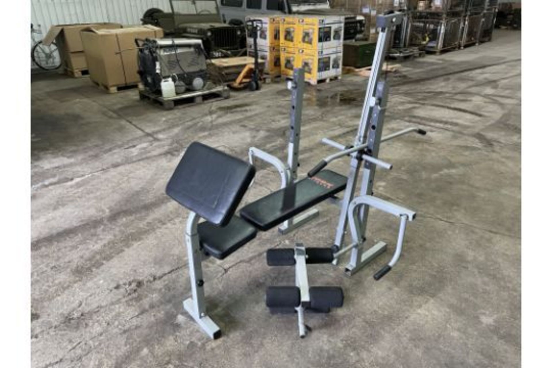 York Fitness Heavy Duty Multi-function Barbell Bench - Image 11 of 12
