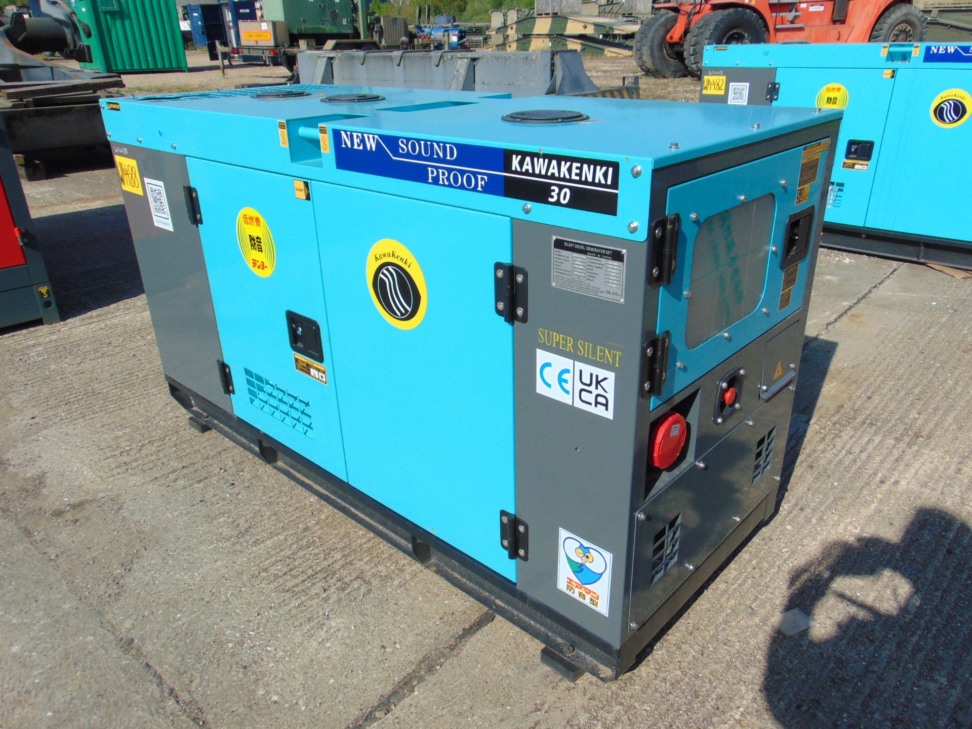 2023 New Unused 30 KVA Silent Diesel Generator - 3 Phase 230 / 400V - Image 8 of 18