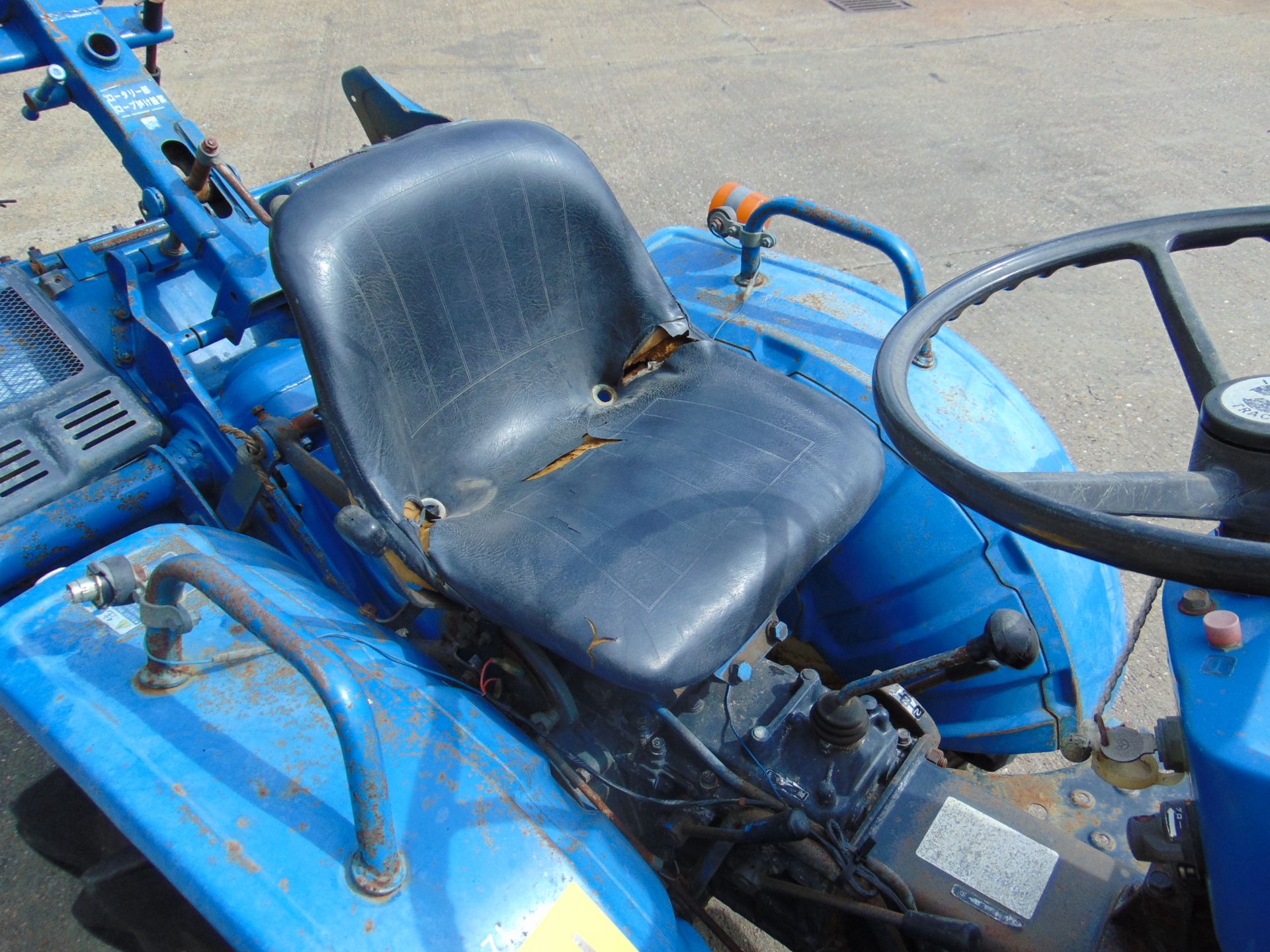 Iseki TX1410 4x4 Compact Tractor w/ Rotary Tiller - Bild 10 aus 24