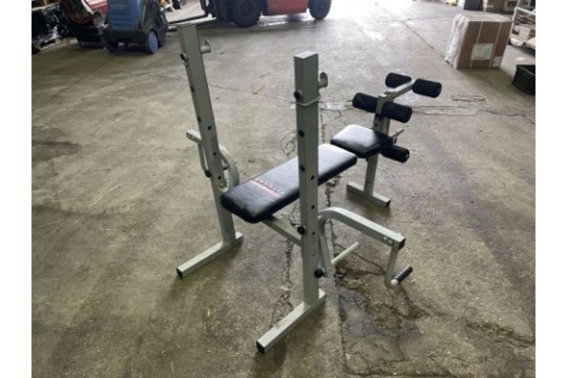 York Fitness Heavy Duty Multi-function Barbell Bench - Bild 4 aus 12