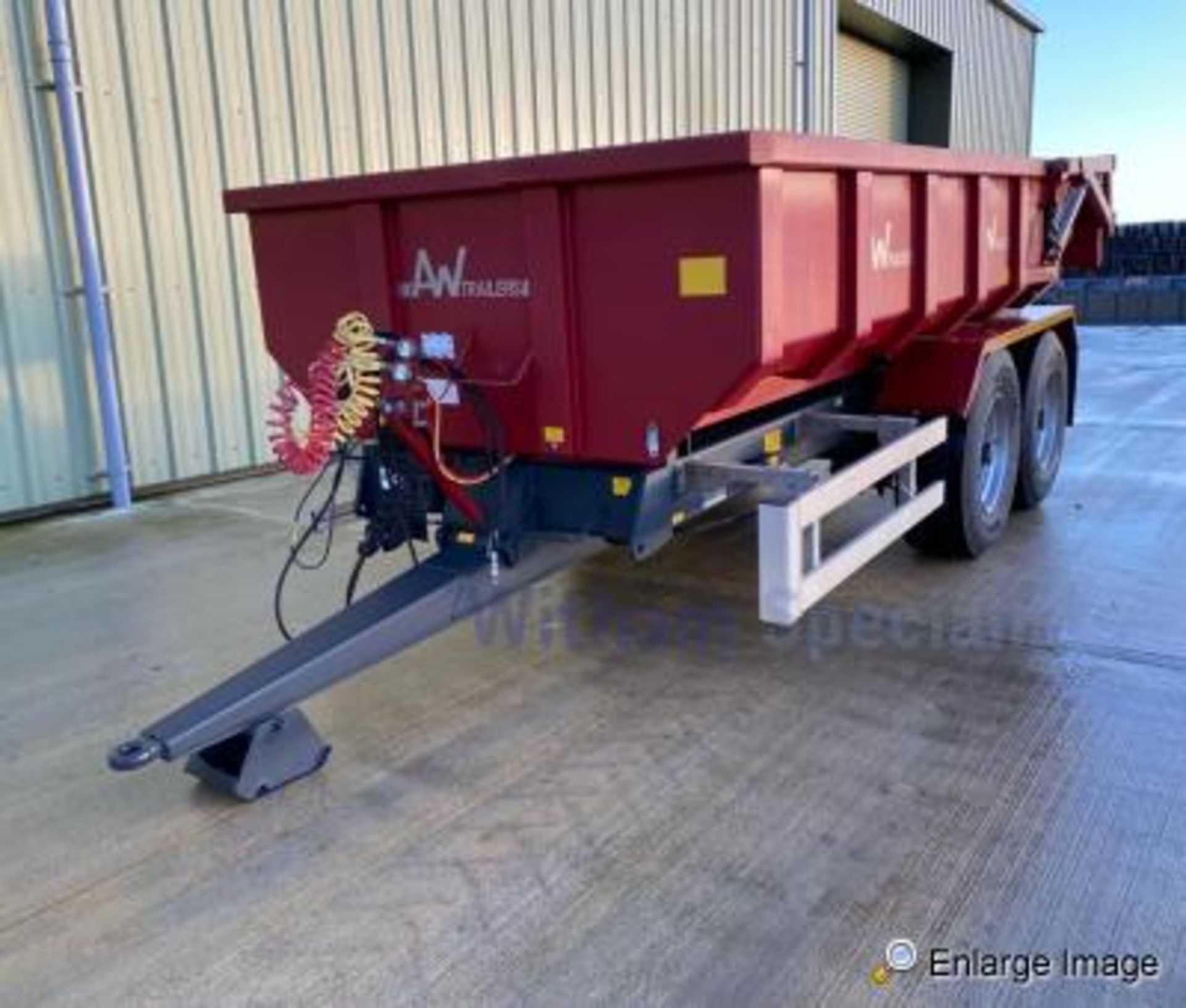 2012 AW Trailers 12T IDT - Tandem Axle Dumping Trailer - Image 4 of 39