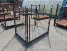Home Office Steel Stacking Stillage W/ Removable Posts & Sides