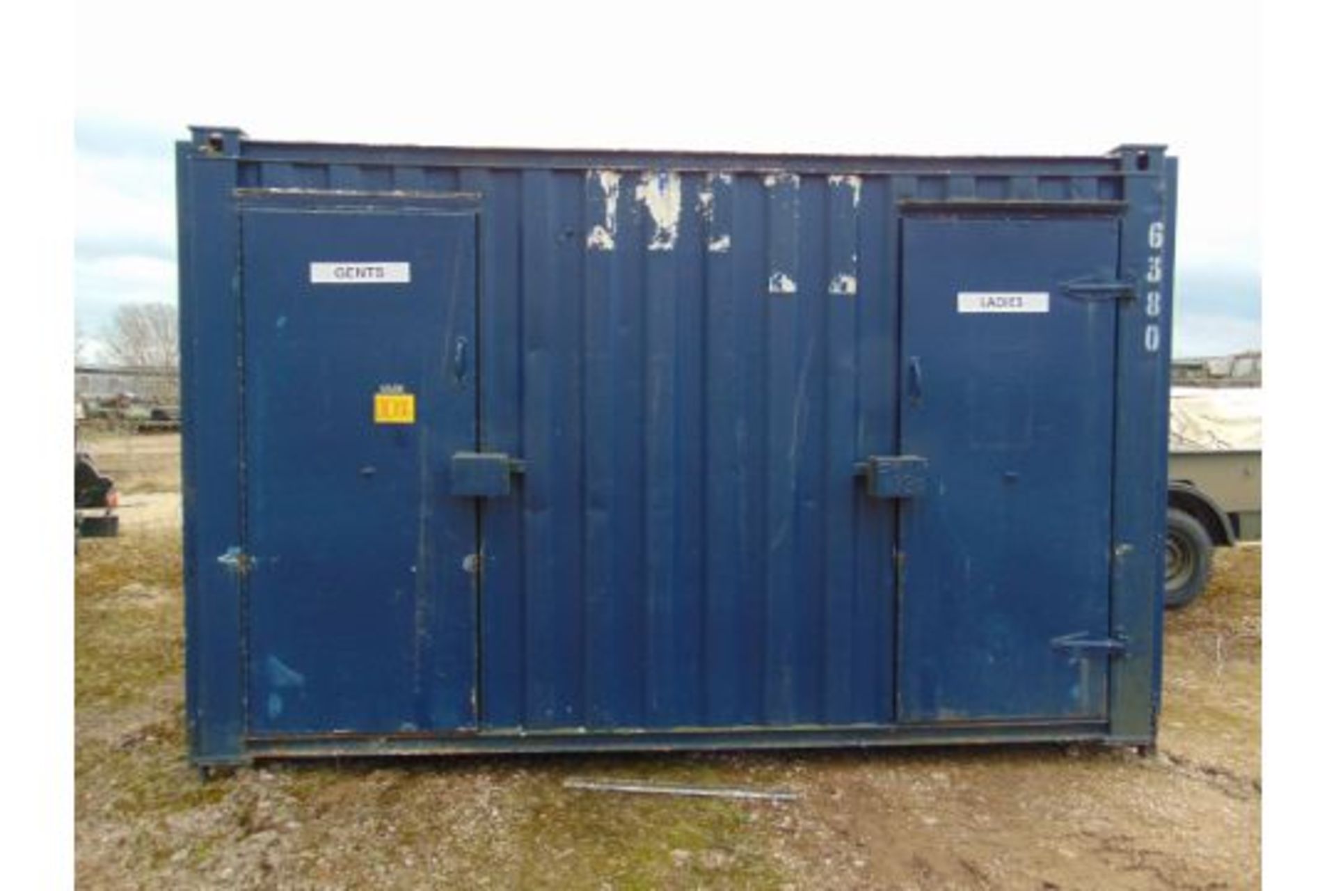 Male / Female Dual Compartment Toilet Block