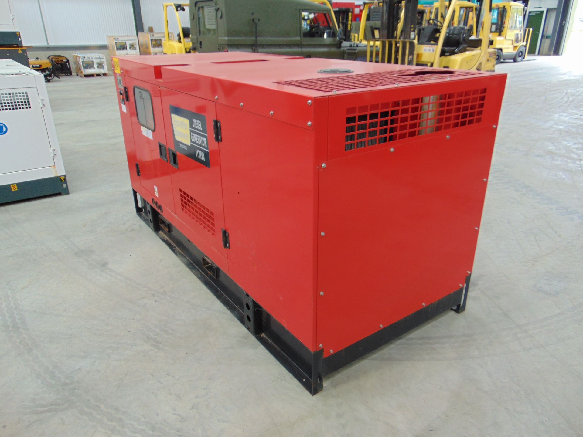 2023 New Unused 113 KVA Silent Diesel Generator - 3 Phase 230 / 400V - Image 2 of 13