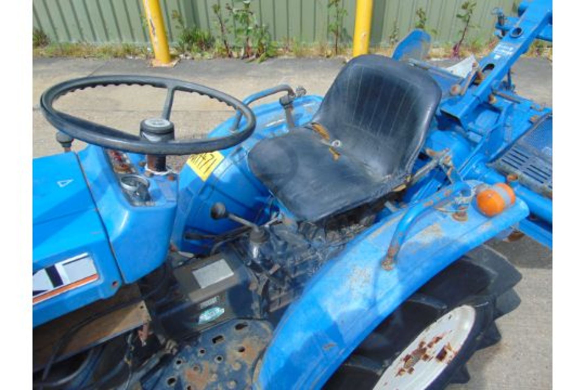 Iseki TX1410 4x4 Compact Tractor w/ Rotor Tiller - Image 11 of 24