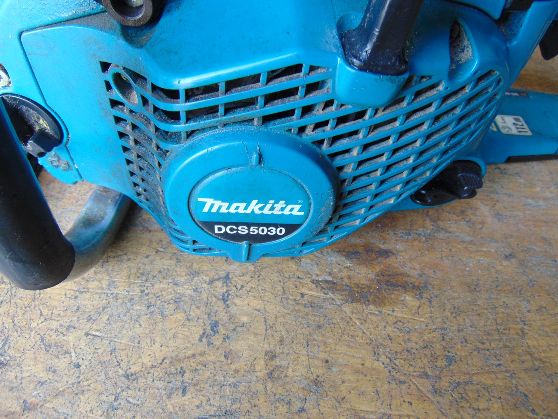 MAKITA DCS 5030 50CC Chainsaw c/w Chain Guard from MoD. - Image 4 of 6