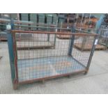 Heavy Duty MOD Steel Stacking Stillage w/ Removeable Side Bars & Corner Posts