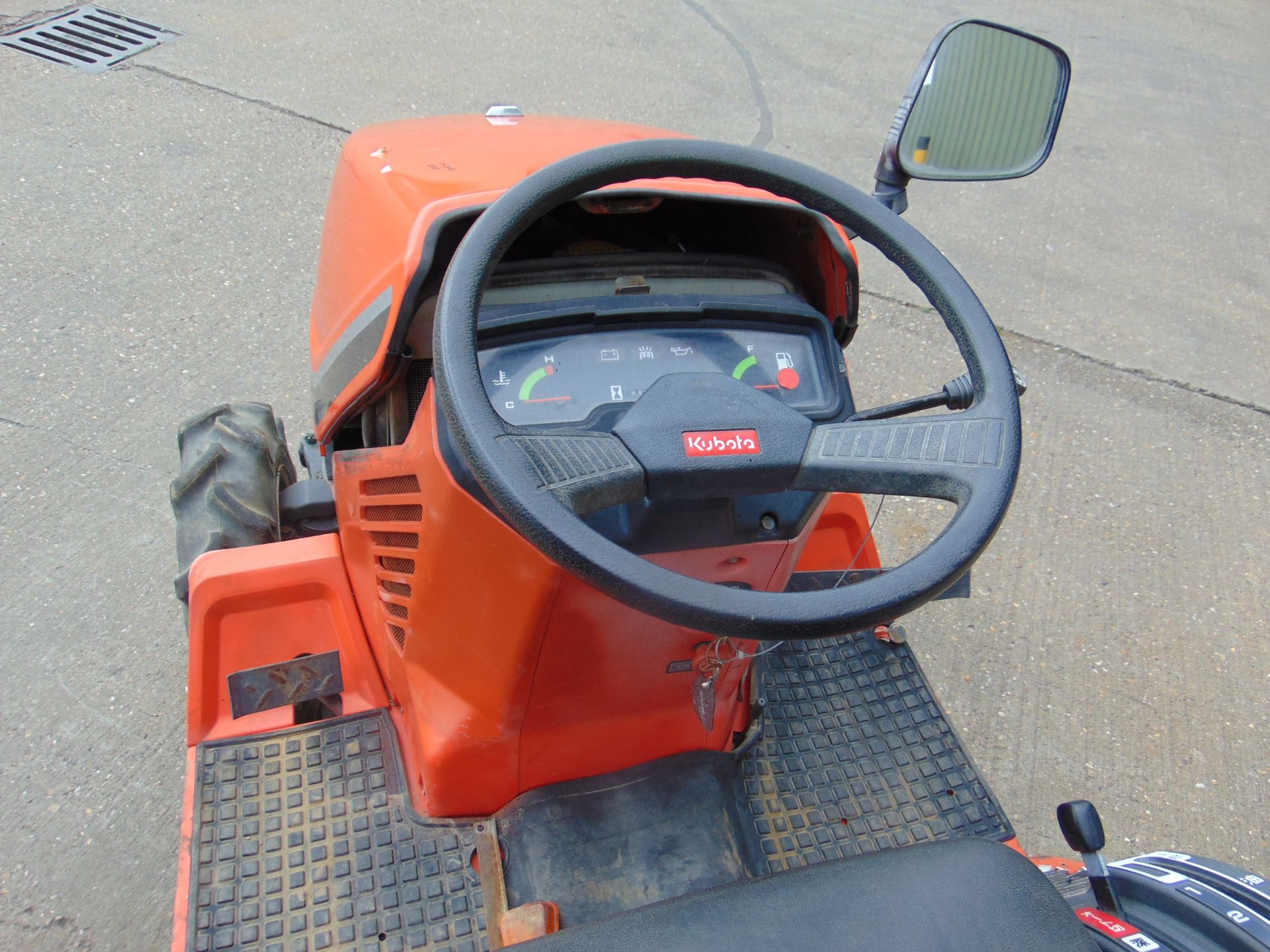 Kubota A13 Compact Tractor w/ Rotary Tiller - Image 10 of 23