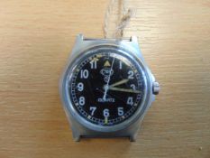 CWC (Cabot Watch Co Switzerland) British Army W10 Service Watch Water Resistant to 5ATM