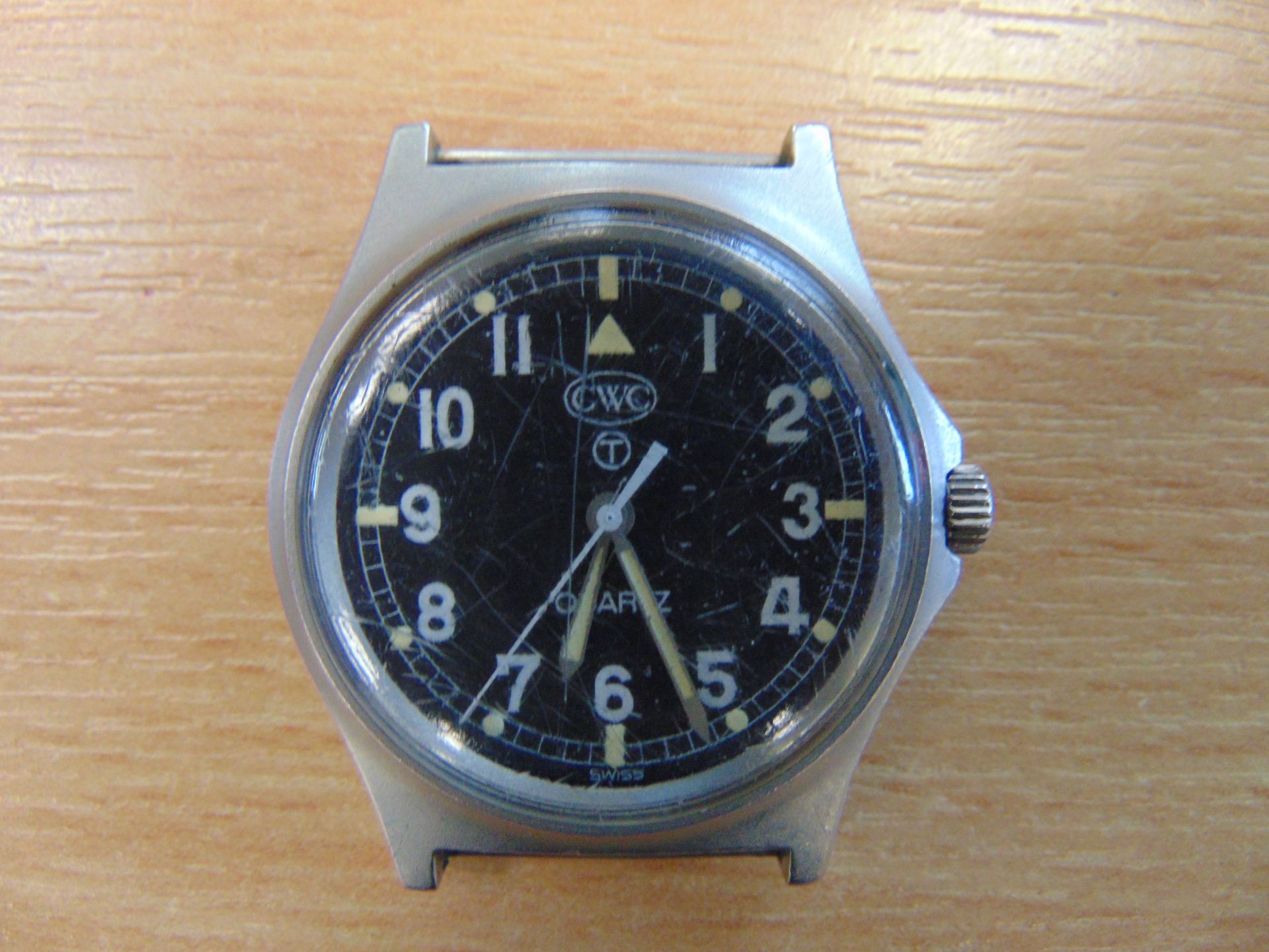 V.Rare CWC W10 Fat Boy Service Watch British Army Issue Nato Marks, Date 1984 - Image 2 of 6