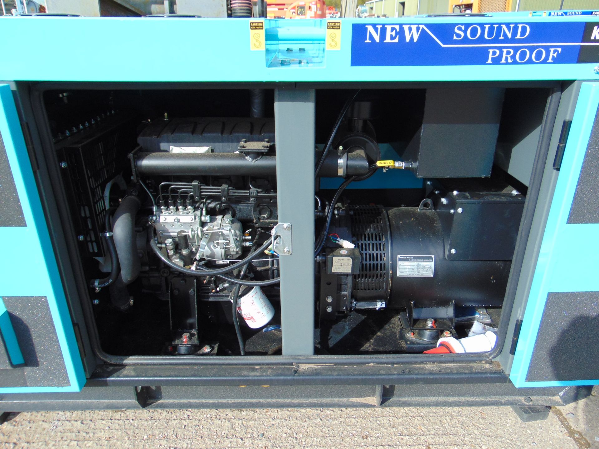 2023 New Unused 30 KVA Silent Diesel Generator - 3 Phase 230 / 400V - Bild 11 aus 15