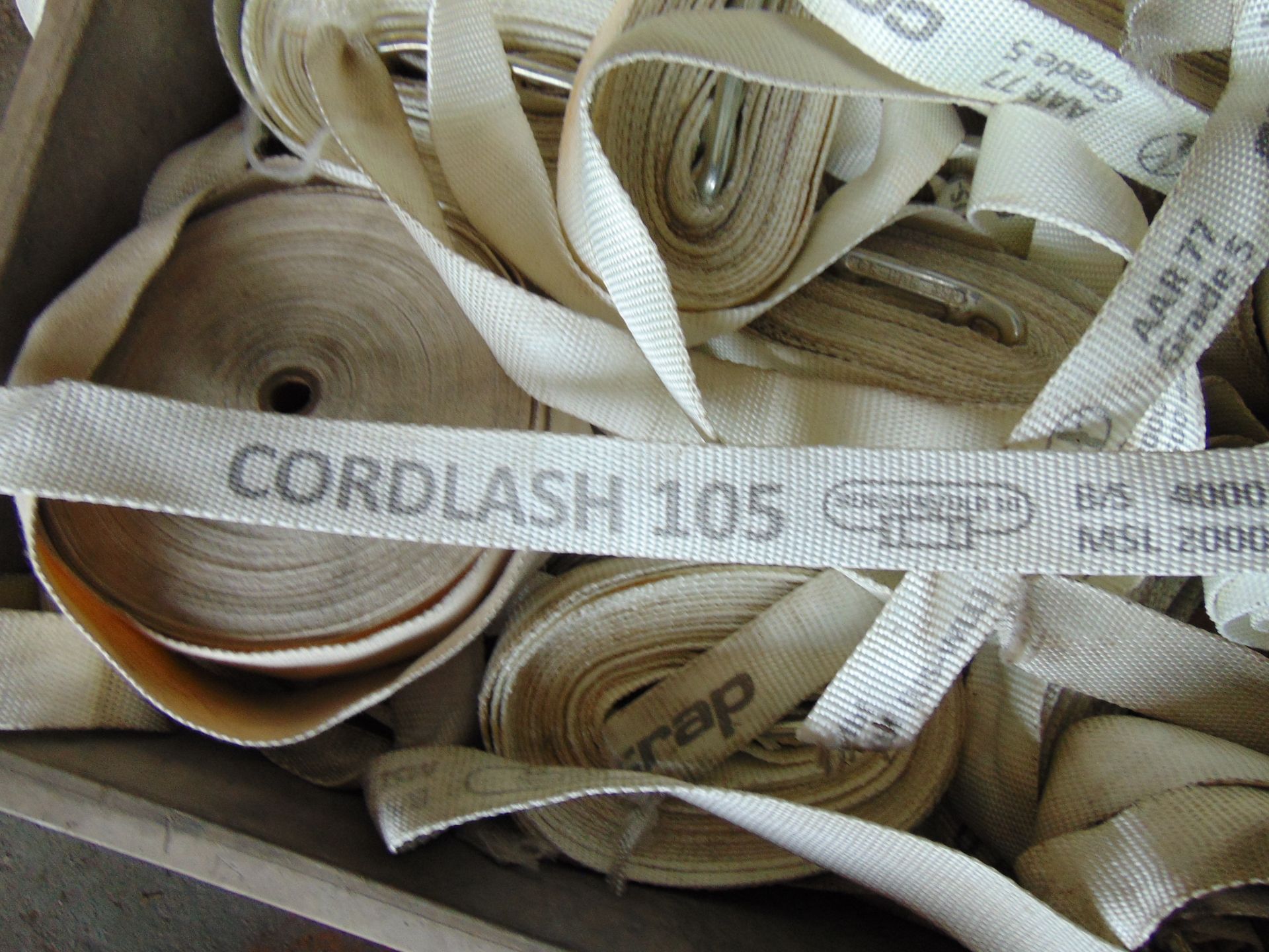 Q38 x Load / Lashing Straps from MoD, Cord Lash 105 etc - Image 2 of 6