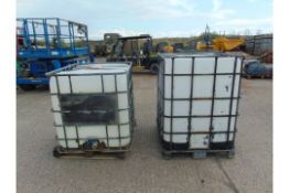 2 x Intermediate Bulk Containers (IBC)