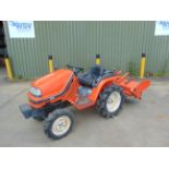 Kubota A13 Compact Tractor w/ Rotary Tiller
