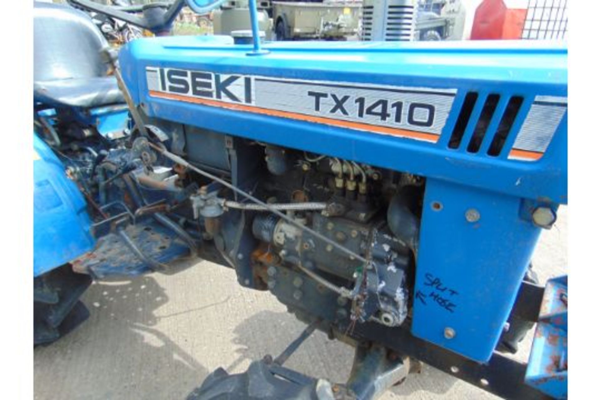 Iseki TX1410 4x4 Compact Tractor w/ Rotor Tiller - Image 19 of 24