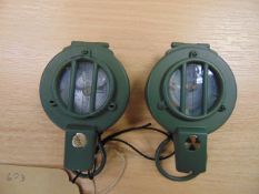 Q2 x Francis Baker M85 British Army Prismatic Compass, Made in UK