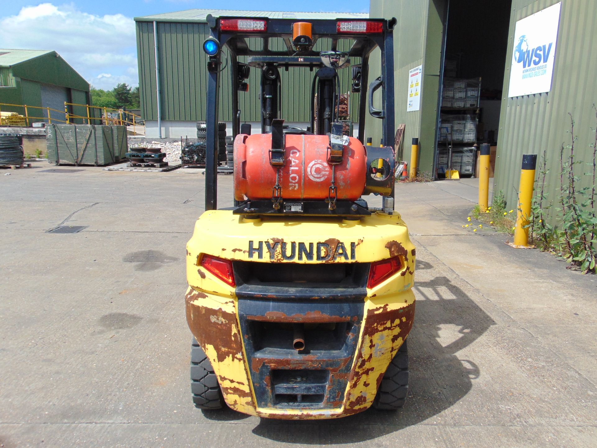 2017 Hyundai 25L-9A 2.5T - LPG Fork Lift Truck - Image 7 of 44