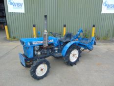 Iseki TX1410 Compact Tractor w/ Rotary Tiller