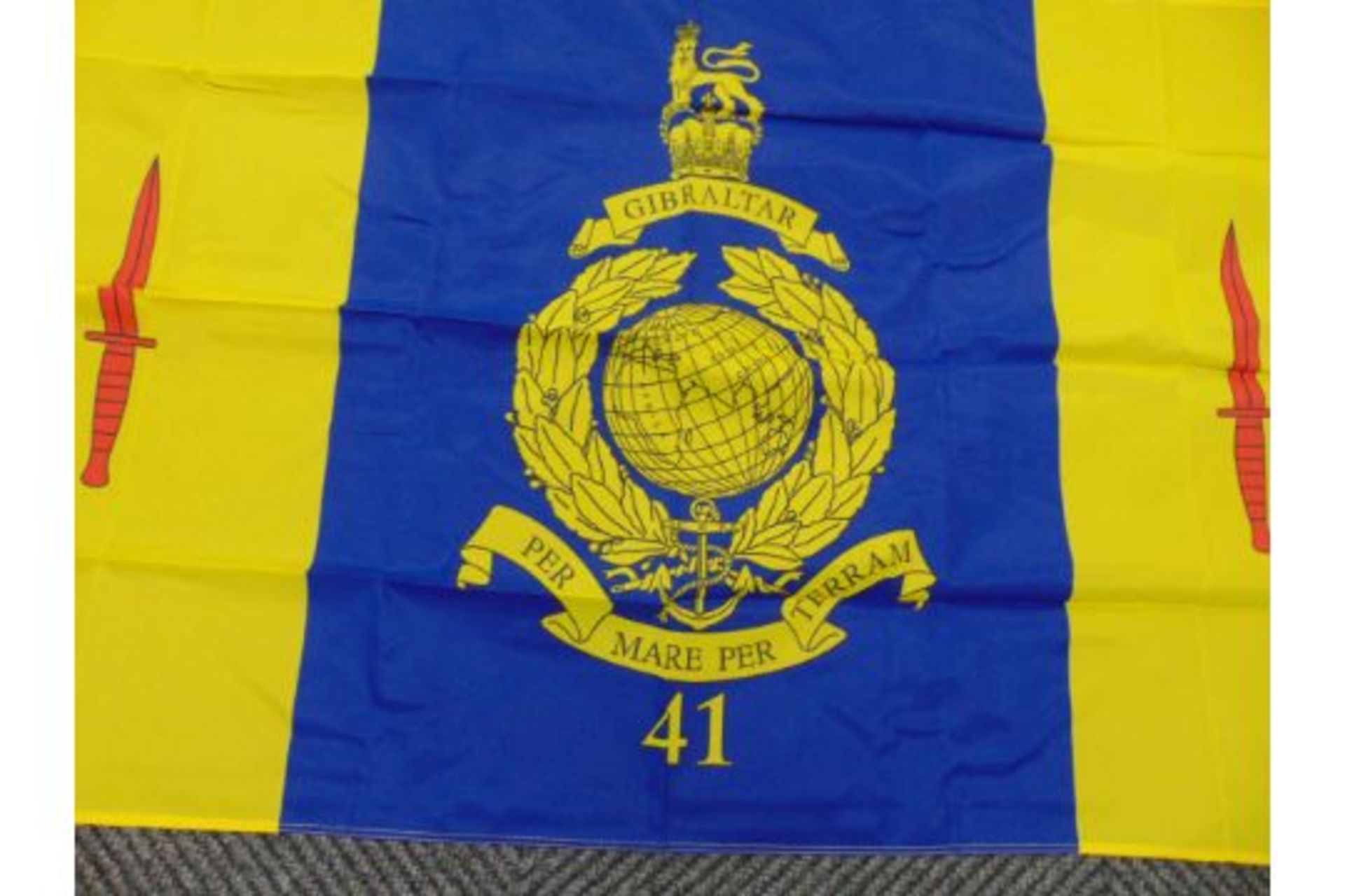 41 Commando Royal Marines Flag - 5ft x 3ft with Metal Eyelets. - Image 3 of 4