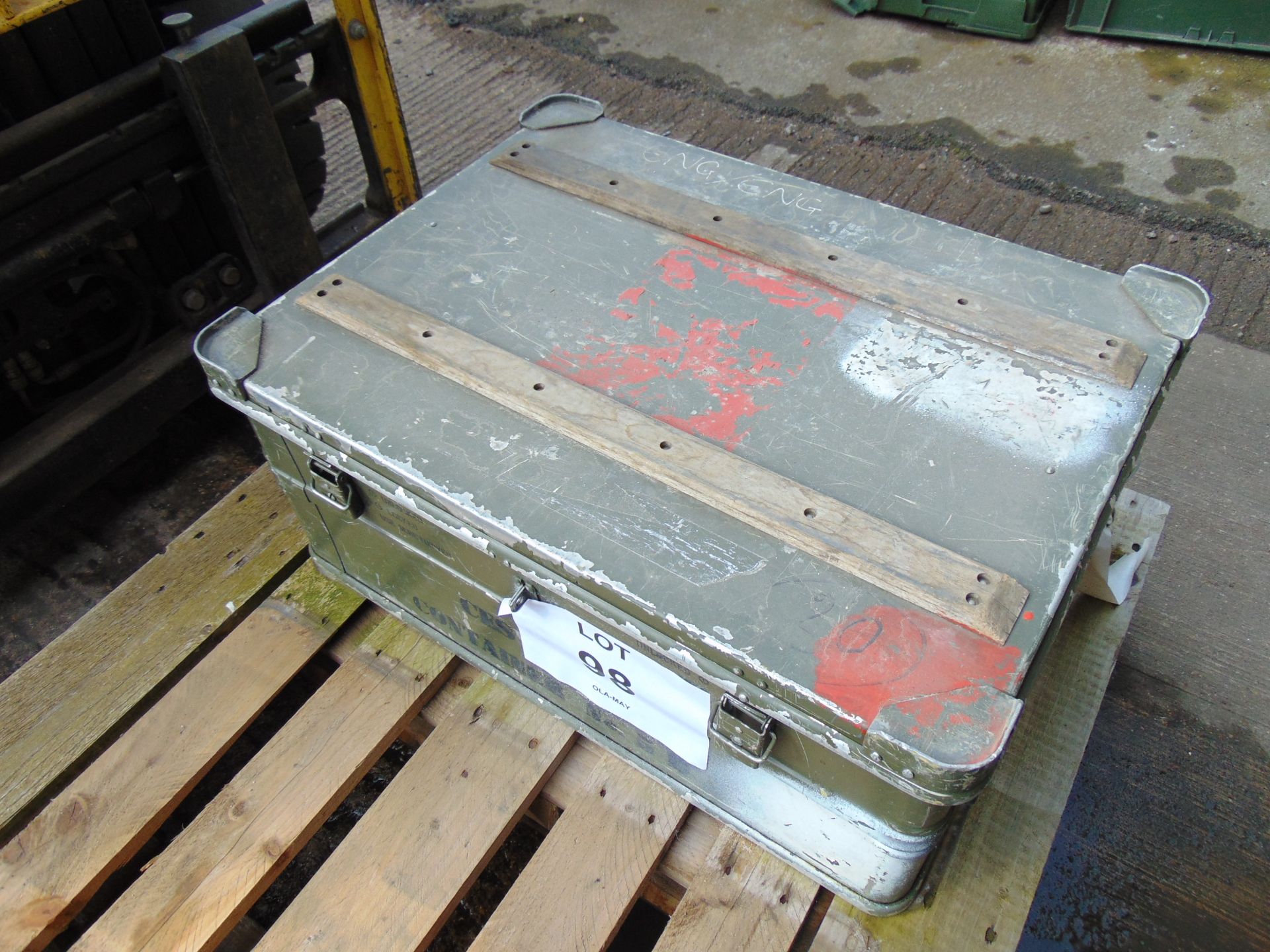 Aluminium Zarges Type Stacking Waterproof Transit Case. - Bild 3 aus 4