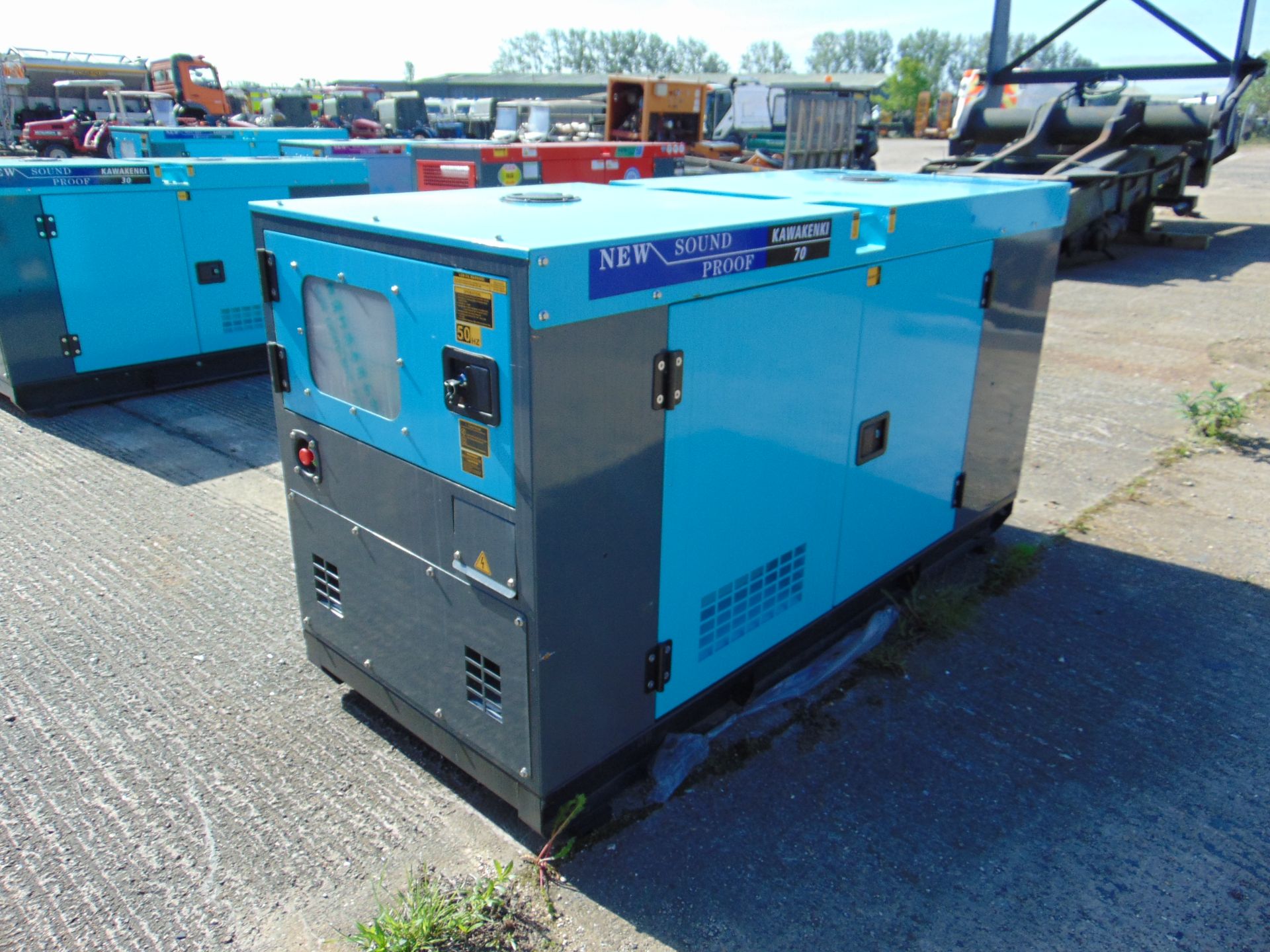 2023 New Unused 70 KVA Silent Diesel Generator - 3 Phase 230 / 400V - Bild 6 aus 18