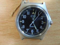 V. Nice Unissued Condition CWC W10 British Army Service Watch Nato Marks, Date 1998