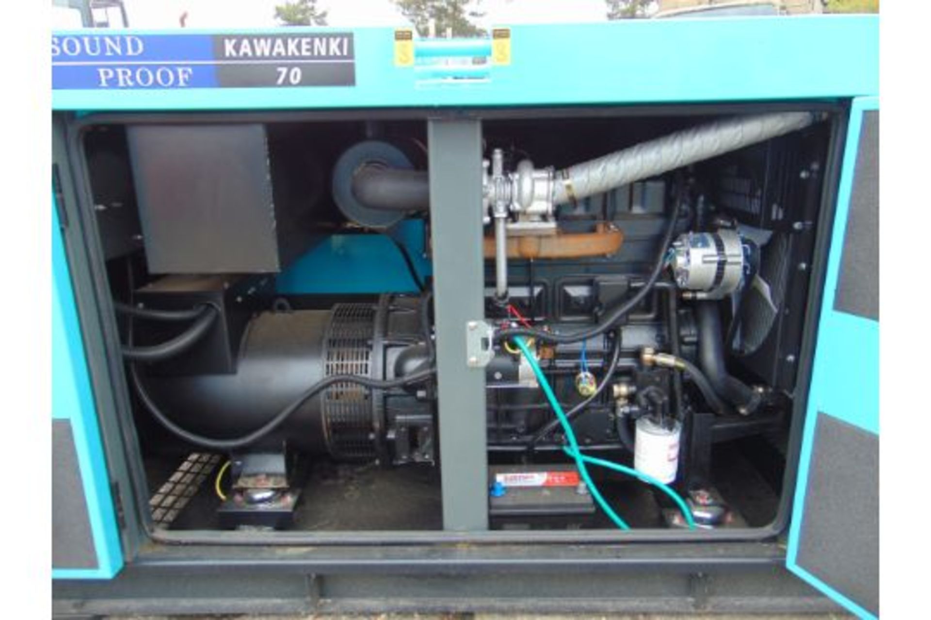 2023 New Unused 70 KVA Silent Diesel Generator - 3 Phase 230 / 400V - Image 10 of 15