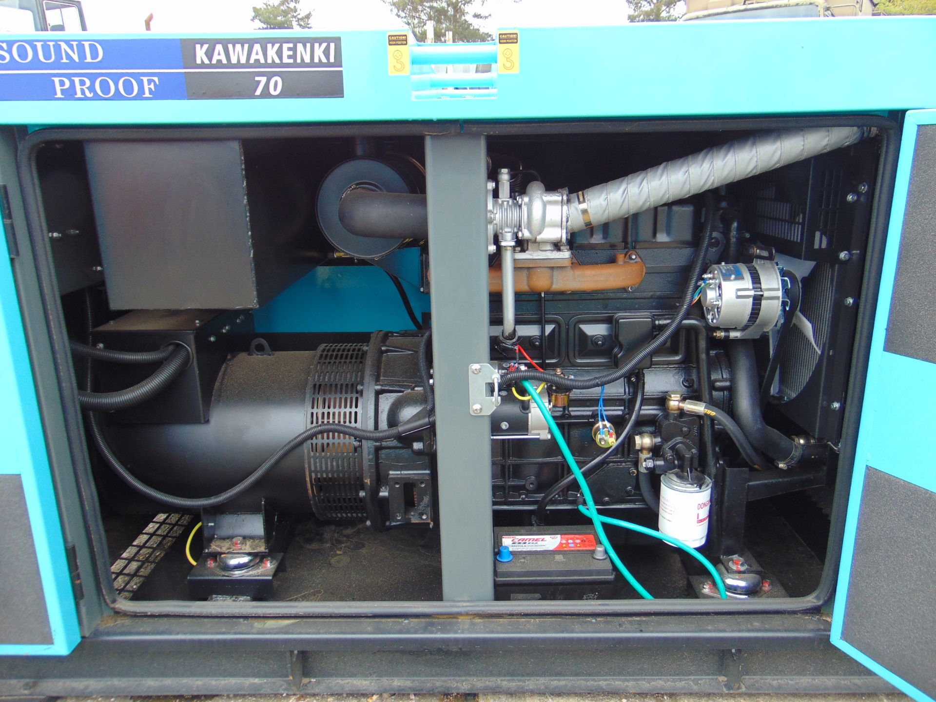 2023 New Unused 70 KVA Silent Diesel Generator - 3 Phase 230 / 400V. - Image 10 of 15