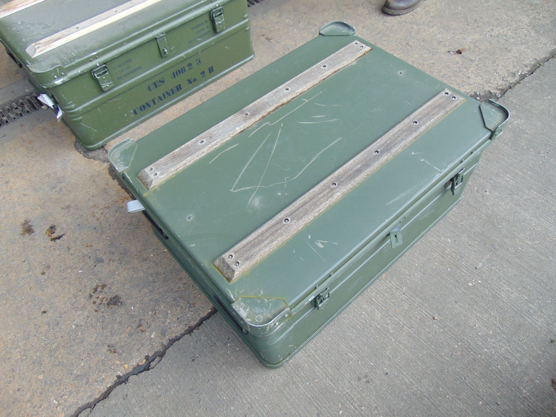 A1 Aluminium Zarges Type Stacking Waterproof Transit Case, MoD Reserve Stock - Image 2 of 5