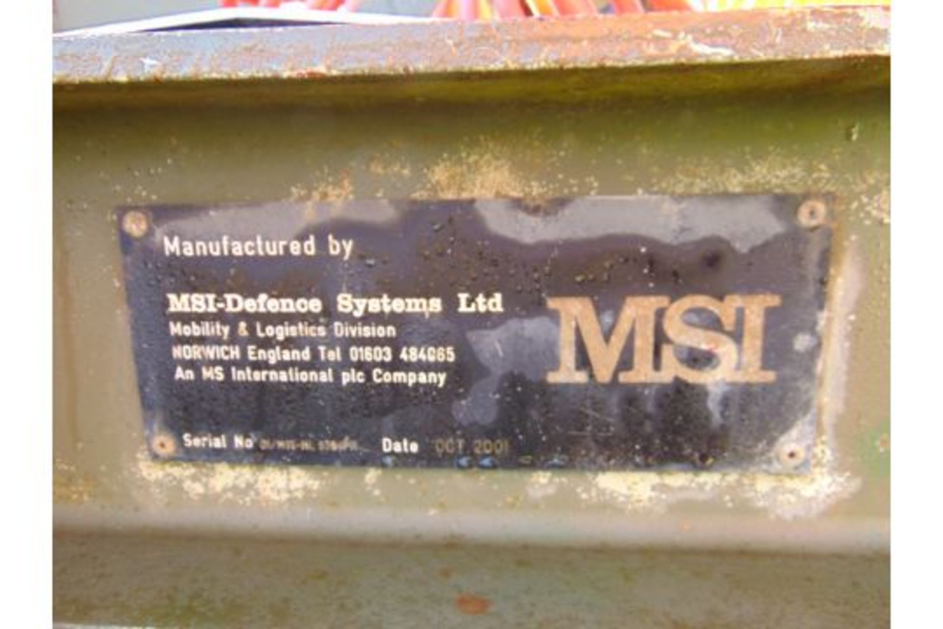 Telescopic Mast Trailer - Air Operated -50 KVA Silenced Perkins Diesel Engine From MOD - Image 36 of 37