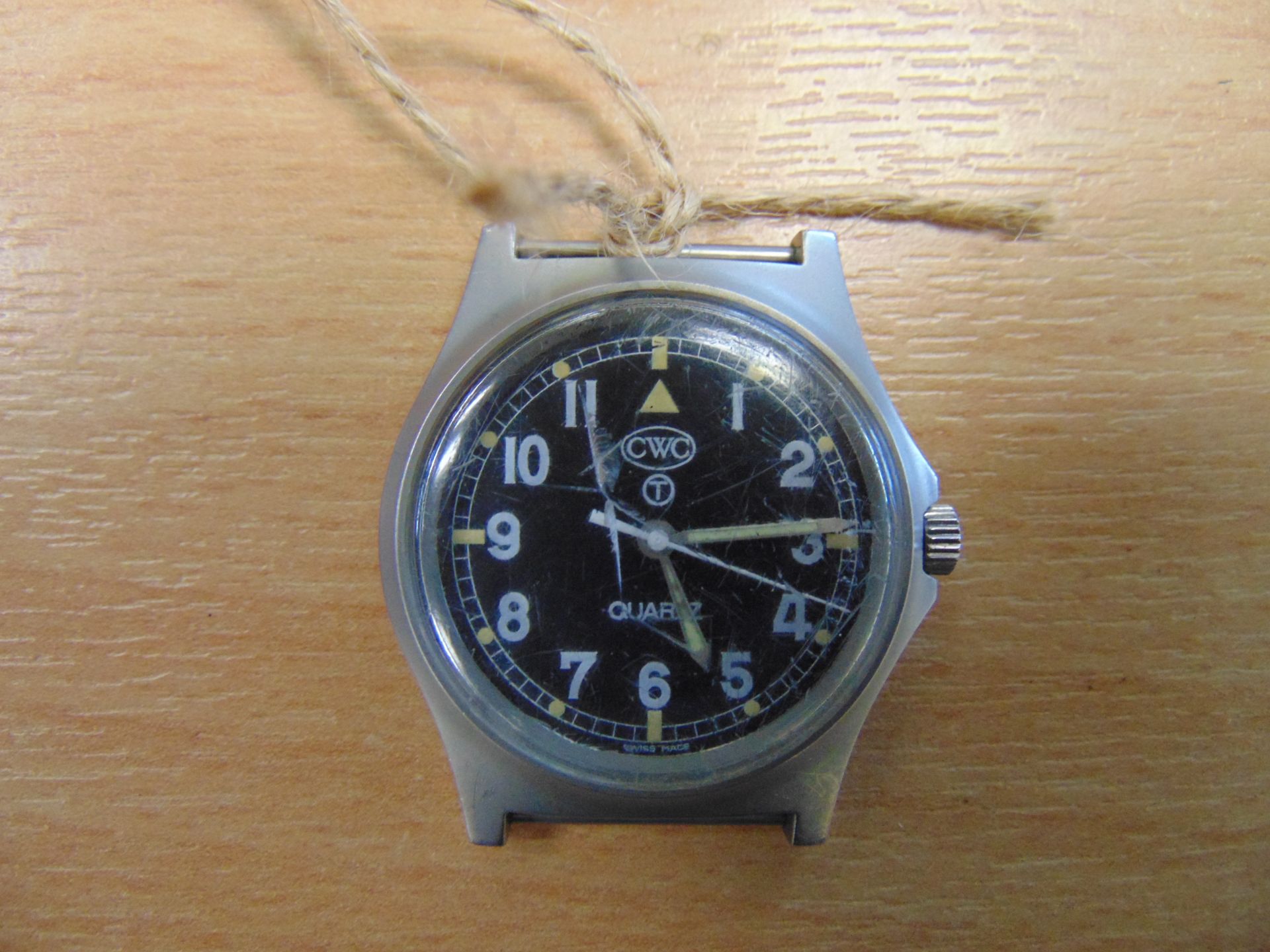 CWC (Cabot Watch Co Switzerland) British Army W10 Service Watch, SNo 1066, Date 1998 - Image 2 of 4