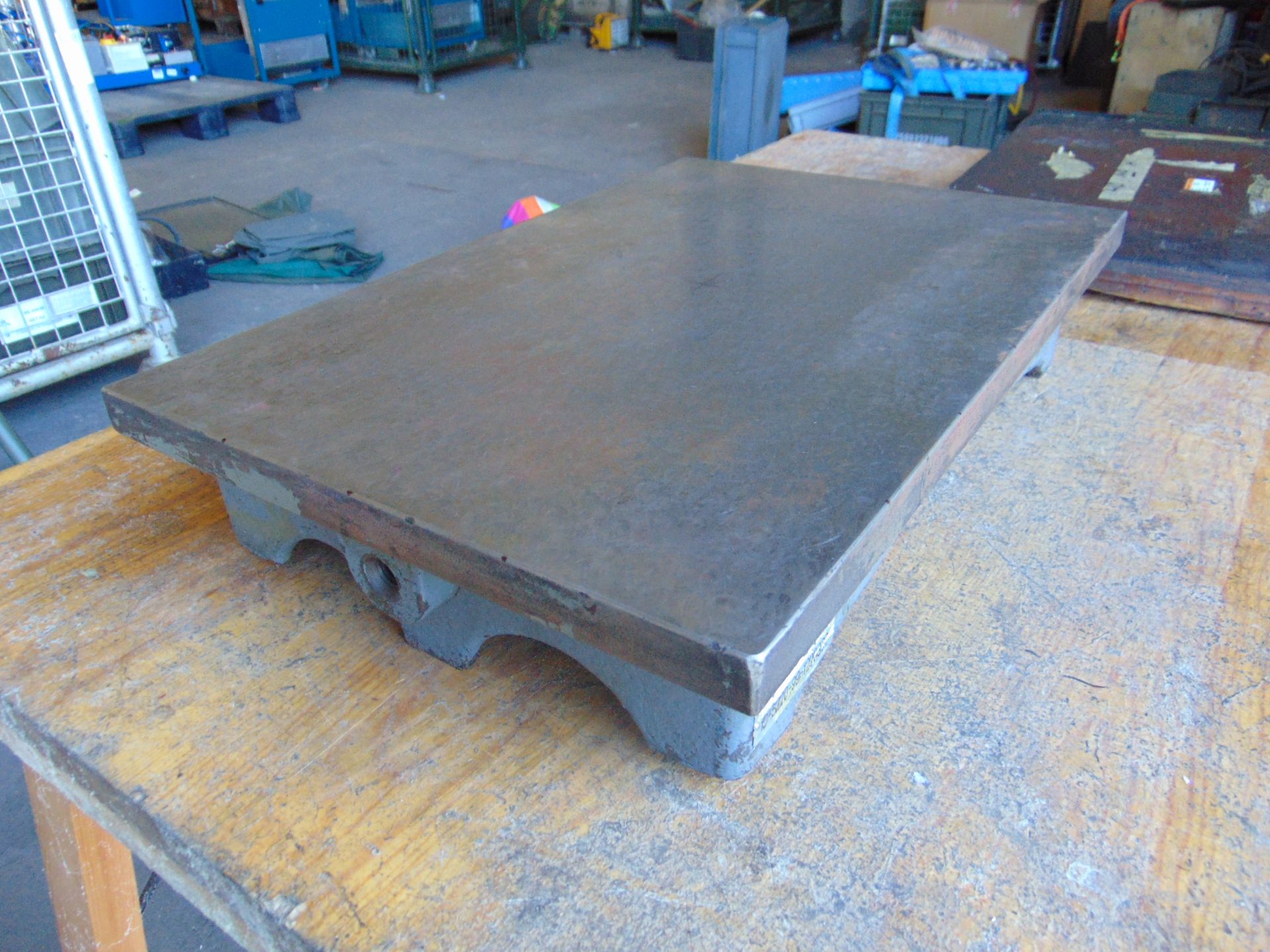 Crown Windley Bros Cast Iron Engineering Surface Plate 18" x 12" - Image 4 of 11